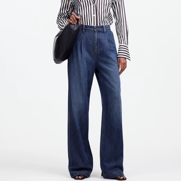 Madewell The Harlow Wide-Leg Jean: Airy Denim Edition - Picture 1 of 7